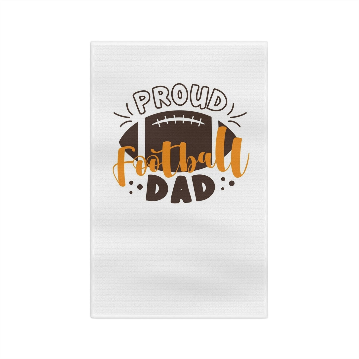 Proud Football Dad - Soft Tea Towel - Kitchen Towel