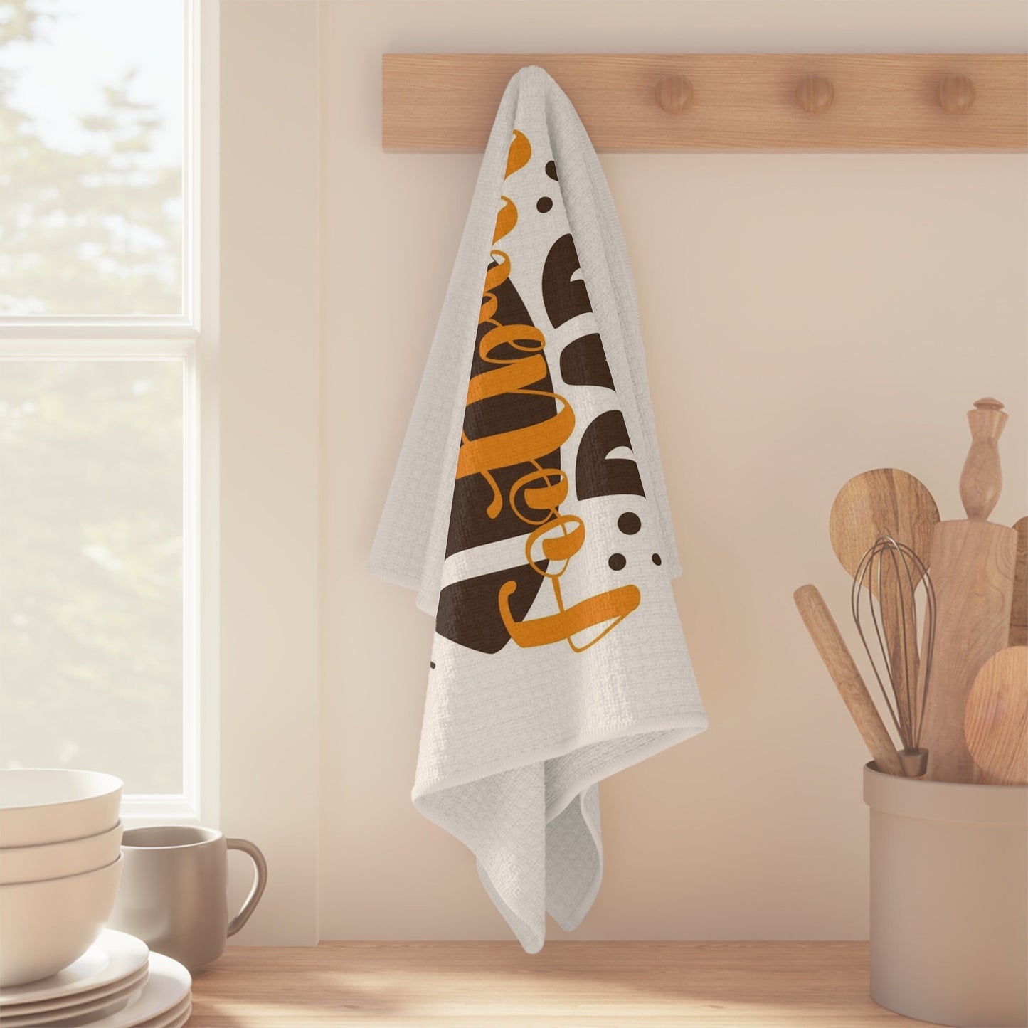 Proud Football Dad - Soft Tea Towel - Kitchen Towel