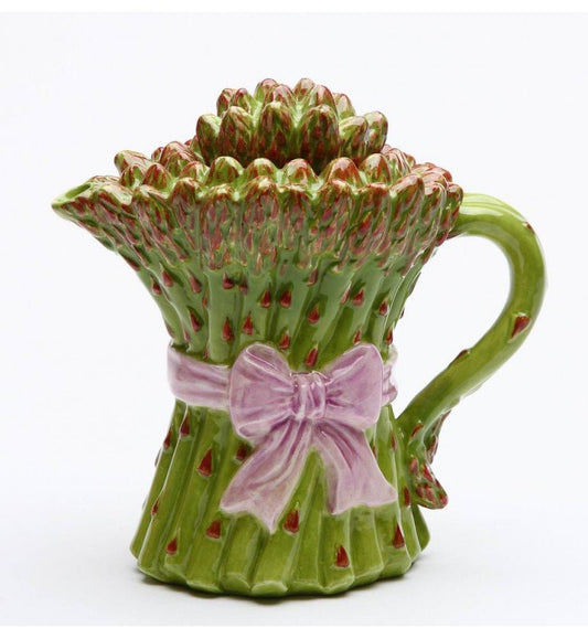 Teapot, Asparagus Ceramic Teapot, Handcrafted Tea Pot