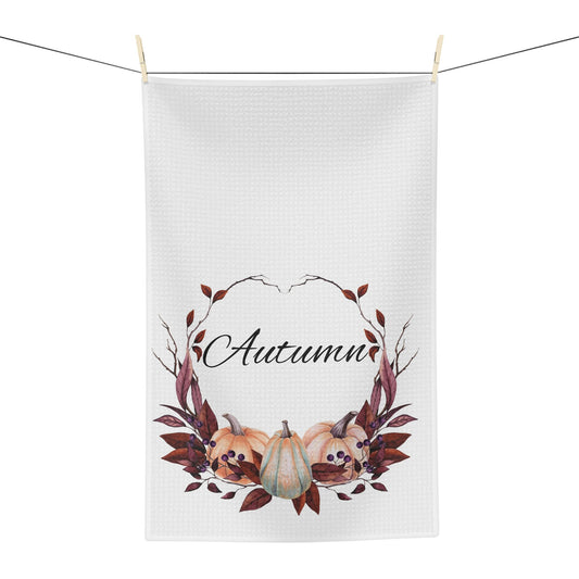 Autumn Soft Tea Towel, Kitchen Towel for Fall