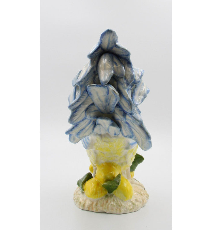 Sunny Rooster and Lemon Figurine