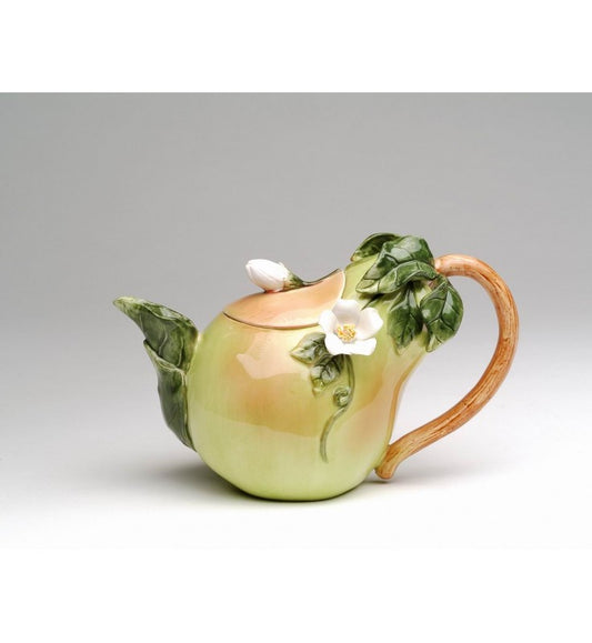 Pear Ceramic Teapot - Fruit Collection Tea Pot